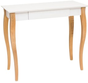 Birou Ragaba Lillo, lungime 85 cm, alb
