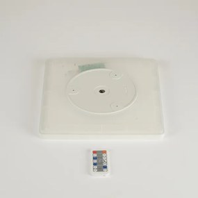 Plafonieră LED dimabilă cu senzor de mișcare ULTRA SLIM LED/18W/230V 30x30 cm + telecomandă