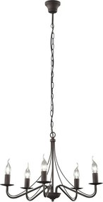 Lustră bronz din metal ø 55 cm Country – Reality