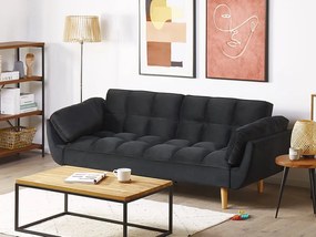 Canapea trei locuri ASABA (negru). 1023438
