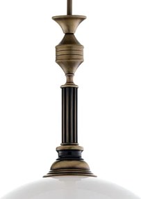 Brilagi - Lampă pe tijă TAURUS 1xE27/15W/230V Ø 40 cm bronz