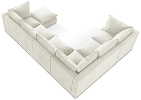 Colțar bej (cu colț pe partea stângă/în formă de "U") Manao – Makamii