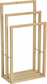 Wenko Suport din lemn pentru prosoape BAMBUSA