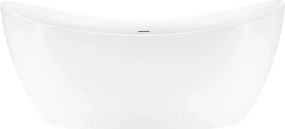 Cada freestanding Rea Kerrano 150x75 cm alb lucios