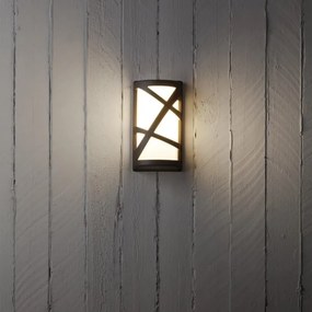 Redo 9097 - Aplică perete exterior VORTEX 1xE27/20W/230V IP44