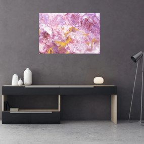 Tablou - Abstract roz (90x60 cm)