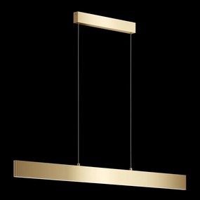Lustra LED suspendata design modern Step auriu