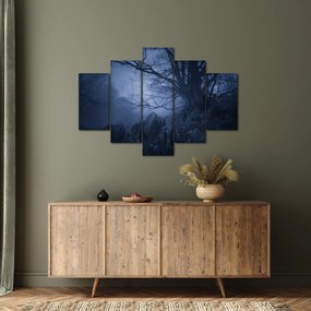 Tabloul pădurii întunecate (150x105 cm)