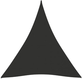 vidaXL Parasolar, antracit, 4x5x5 m, țesătură oxford, triunghiular