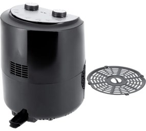 Friteuza cu aer cald Just Perfecto JL-14, 1200W, 3,5 litri, 80-200 C, Timer, Negru
