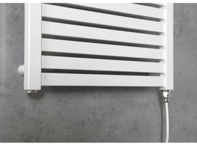 Radiator portprosop electric pentru baie Aqualine TONDI-E 300W/230V 97 cm alb