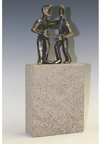 Statueta bronz "Partener"