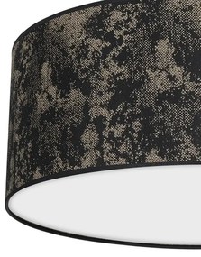 Plafonieră SATINO 2xE27/60W/230V neagră/aurie