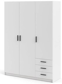 Șifonier alb 147x200 cm Sprint – Tvilum