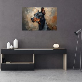 Tablou - Portretul lui Dobrman (90x60 cm)