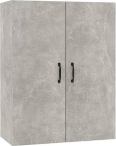 vidaXL Dulap suspendat, gri beton, 69,5x34x90 cm, lemn prelucrat