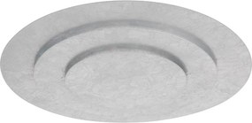 Globo 48465-40S - Plafonieră LED HEDA 40W/230V 3000K Ø 49 cm argintie