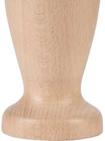 Lampă de masă AMFORA 1xE27/60W/230V bej/fag