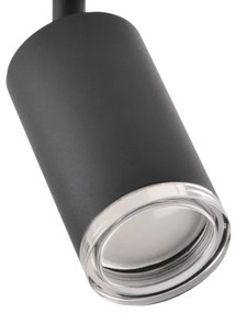 Spot LED RGBW reglabil pentru baie TURYN 4xGU10/4,8W/230V IP44 negru