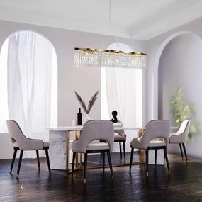 Lustră pe cablu Maytoni DIA005PL-06G DUNE 6xE14/60W/230V auriu