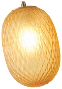 Lustră pe cablu 1xE14/25W/230V maro pr. 15 cm