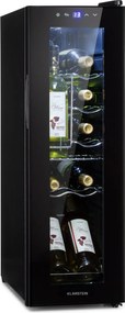 Klarstein Shiraz 12 Slim, vinotecă, 32 l, 12 sticle, 85 W, 5-18°C, panou de control tactil