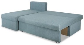 Coltar Extensibil Cu Lada Depozitare Modulo, Interschimbabil Stanga/Dreapta, Albastru