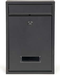 Cutie poștală din oțel galvanizat antracit
