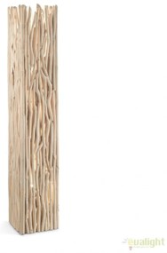 Lampadar design deosebit din lemn natur DRIFTWOOD PT2 180946