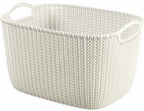 Cutie de depozitare Curver Knit 19 l, crem, 19 l