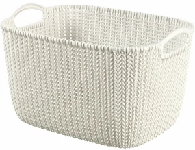 Cutie de depozitare Curver Knit 19 l, crem, 19 l