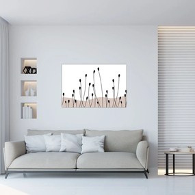 Tablou - Pajiște grafică N⁰1 (90x60 cm)