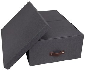 Set 3 cutii de depozitare Bigso Box of Sweden Inge, negru