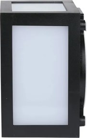 Aplică de perete pentru exterior cu LED/12W/230V 3000K IP65 neagră