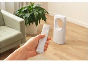 Ventilator de podea fără palete Sencor 50W/230V alb + telecomandă