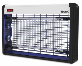 Aparat electric anti-insecte Zilan ZLN7064 negru, doua lampi cu UV, buton de pornire si oprire