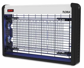 Aparat electric anti-insecte Zilan ZLN7064 negru, doua lampi cu UV, buton de pornire si oprire
