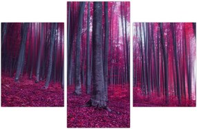 Tablou - Pădurea roz (90x60 cm)