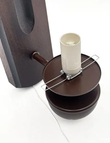 Aplică Brilagi COTTAGE 1xE14/40W/230V fag/maro