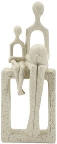 Mauro Ferretti Statuetă Maternitate Cu Pietre, 10 X 7,5 X 26 Cm | Aosom Romania