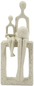 Mauro Ferretti Statuetă Maternitate Cu Pietre, 10 X 7,5 X 26 Cm | Aosom Romania