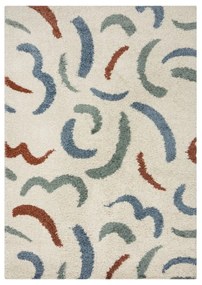 Covor crem 80x150 cm Squiggle – Flair Rugs