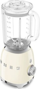 Blender Smeg BLF03CREU, 800 W, 1,5 l, 18 000 rpm, 4 programe, 4 viteze + Impusl, Otel inoxidabil, Crem