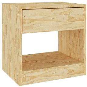 808063 vidaXL Noptieră, 40x31x40 cm, lemn masiv de pin