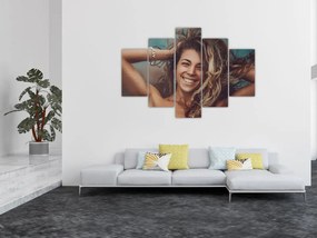 Tablou - Portretul unei femei tinere (150x105 cm)