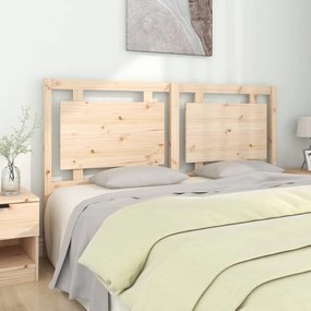 vidaXL Tăblie de pat, 165,5x4x100 cm, lemn masiv de pin
