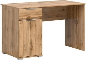 Birou ZELE, stejar wotan, PAL laminat, 120x60x76 cm
