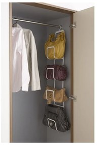 Cuier pentru genți cu 4 cârlige YAMAZAKI Sapporo, alb