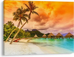 Tablou - Insula Bora Bora (70x50 cm)