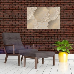 Tablou - Mandale în tonuri aurii (90x60 cm)